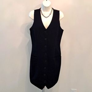Black Button Down Dress